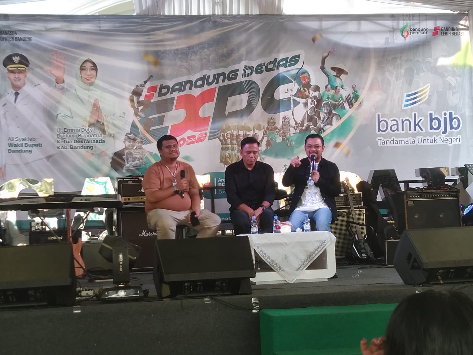 HUT ke-385 Kabupaten Bandung, KNPI dan Karang Taruna Gelar Talk Show Bedas Expo